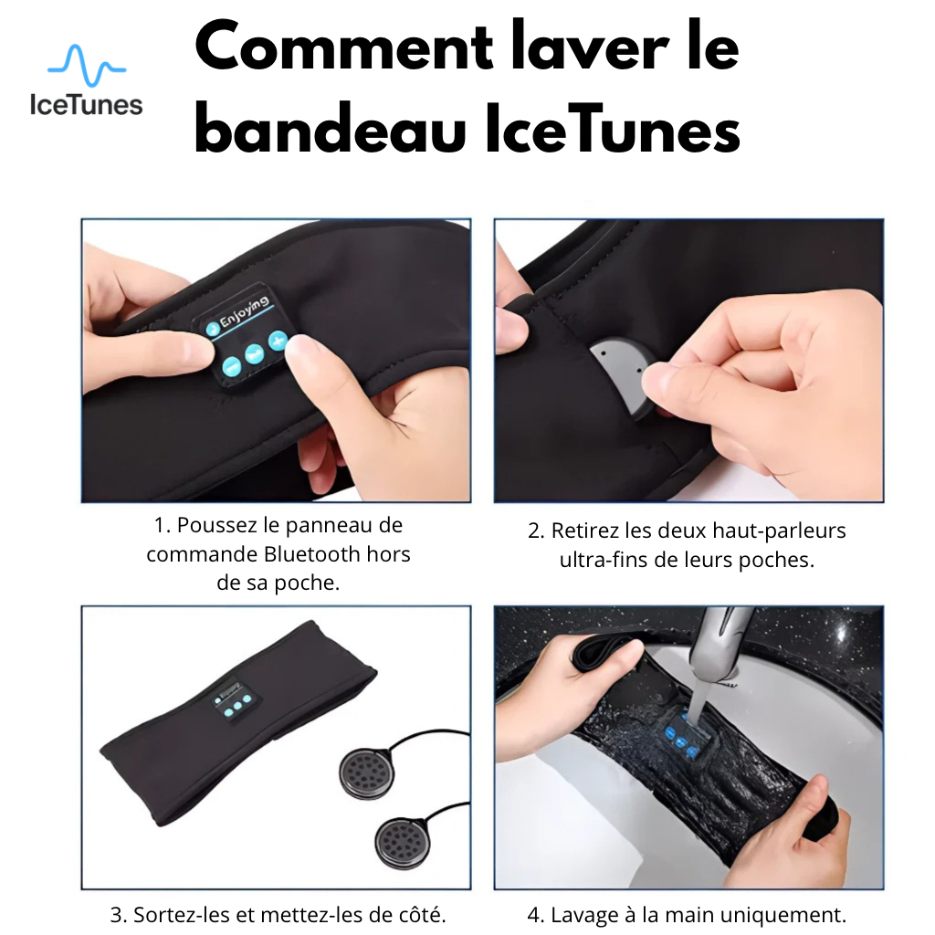 IceTunes™  Bandeau Bluetooth